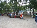 The Feast of the Hunters Moon is held in West lafayette Indiana every fall. While it has grown over the years they have tried to maintain the authenticity of the period. Trappers, pipers, bagpipes and drummers!